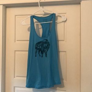 Patagonia racerback tank with buffalo - Medium